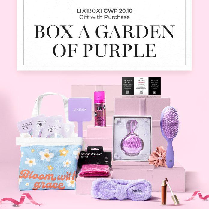 Hộp quà tặng Box A Garden Of Purple dành cho các cô gái cá tính.