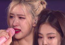 Rosé đã từng khóc ttrong concert của nhóm và chia sẻ rằng cô và các thành viên đã vất vả như thế nào (Ảnh: Internet)