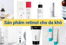 Sản phẩm retinol cho da khô ( Nguồn: Internet )