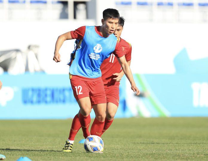 Thanh Bình trở thành "nòng cốt" của U23 Việt Nam tại Vòng chung kết U23 Châu Á 2022 (Ảnh: Internet)