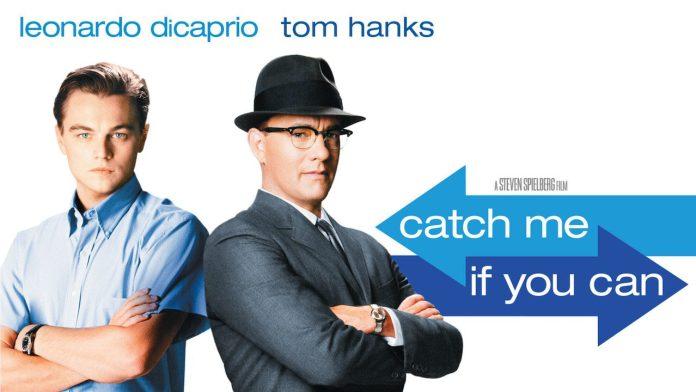 Cuộc đối đầu đầy thú vị trên màn ảnh lớn giữa Leonardo Decaprio và Tom Hanks trong phim Catch Me If You Can (Ảnh: Internet)