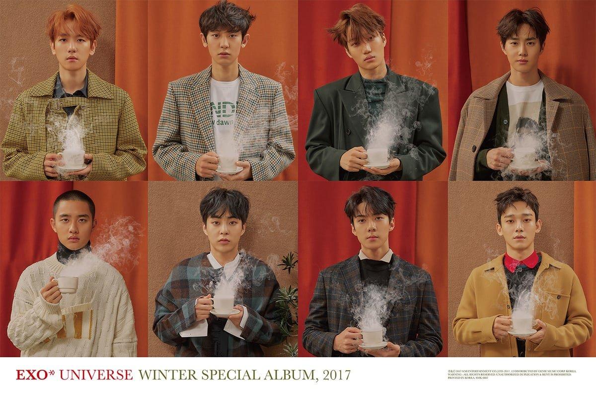 Exo chính là nhóm nhạc Kpop đợc nhắc đến khi mùa đông đến (Ảnh: Internet)