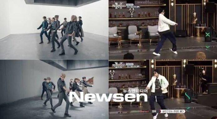 Phần vũ đạo được cho là đạo nhái của Vata (Ảnh: Newsen)