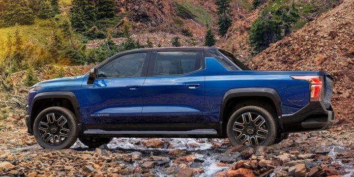 Silverado EV của Chevrolet sẽ là đối thủ xứng tầm với R1T của Rivian? (Ảnh: Internet)