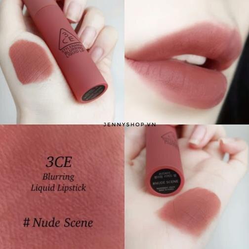 3CE Blurring Liquid Lip Nude Scene