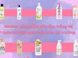 Sữa tắm trắng da
