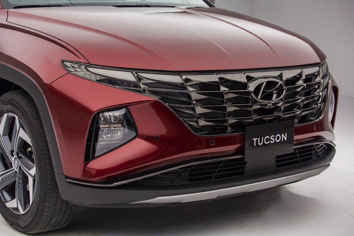 Đầu xe Hyundai Tucson All New 2022 (Nguồn: Internet)
