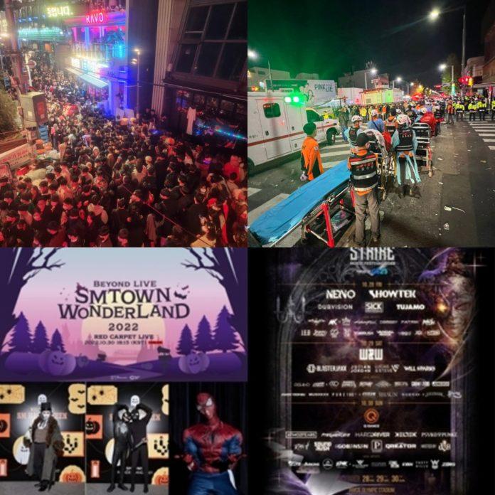 Halloween có thể bị cấm tại Hàn Quốc do thảm kịch Itaewon. (Ảnh: Internet)