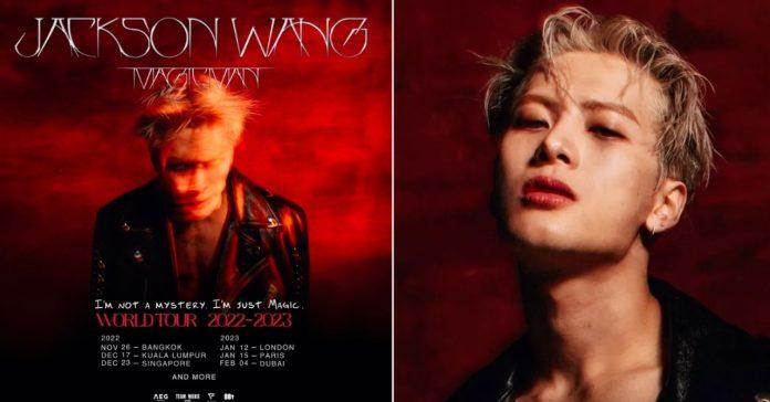 Jackson Wang tổ chức tour diễn vòng quanh thế giới đầu tiên. (Ảnh: Internet)