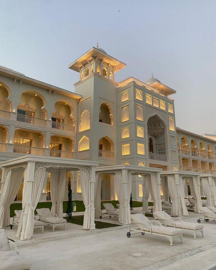 Hình ảnh khách sạn mà Jungkook ở tại Qatar. (Ảnh: Internet)