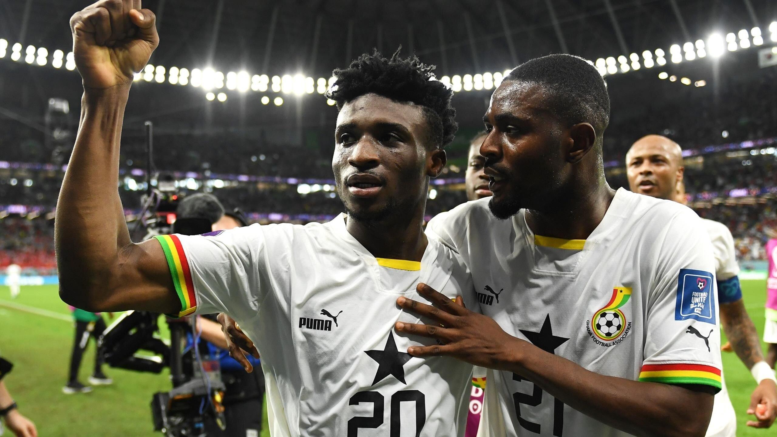 Kudus tỏa sáng với cú đúp mang về chiến thắng cho Ghana trước Hàn Quốc (Ảnh: Internet)