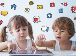 Trẻ em từ mấy tuổi có thể bắt đầu dùng mạng xã hội? (Ảnh: Internet)