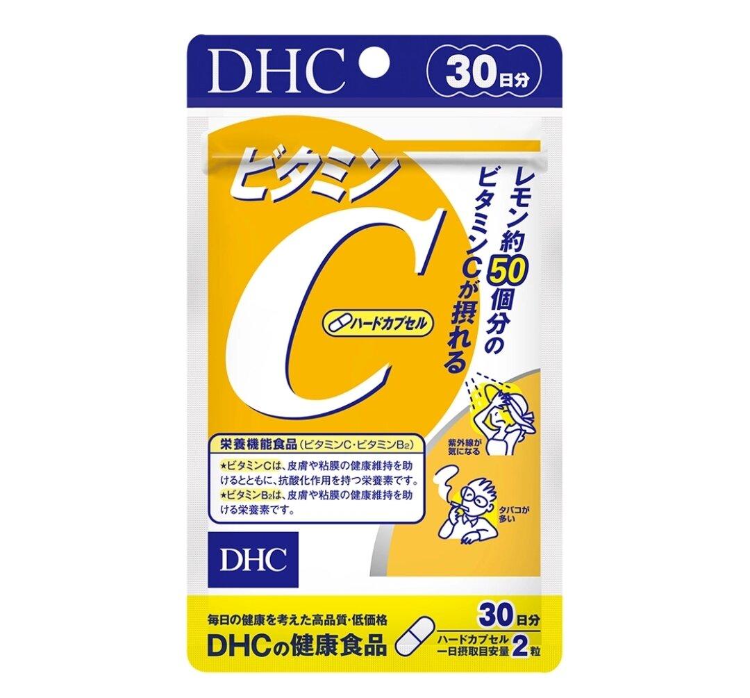 Viên uống Vitamin C - DHC Vitamin C Hard Capsule (Ảnh: Internet).