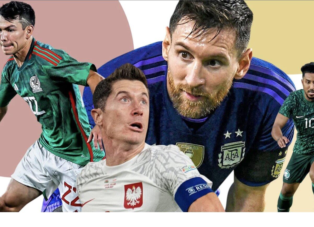 Messi sẽ đối đầu với Lewandowski ở bảng C World Cup 2022 (Ảnh: Internet)