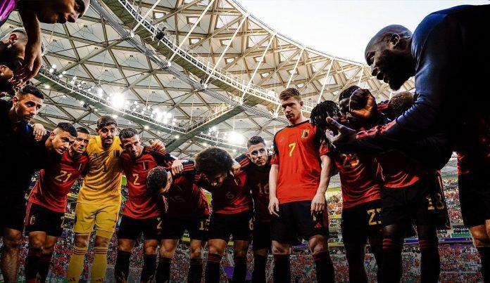 Tập thể tuyển Bỉ quá thiếu gắn kết trong một mùa giải họ được kì vọng sẽ hiện thực hóa giấc mơ vàng World Cup (Ảnh: Internet)