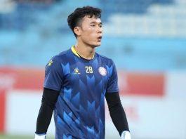 Bùi Tiến Dũng trong màu áo CLB TPHCM