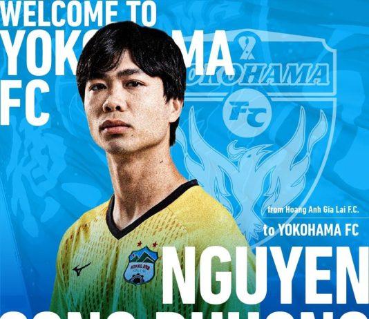 Yokohama FC thông báo Công Phượng gia nhập đội bóng (Ảnh: Internet)