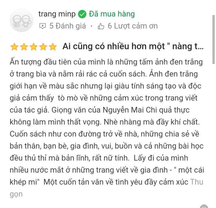 Đánh giá của người đọc (Ảnh:BlogAnChoi)