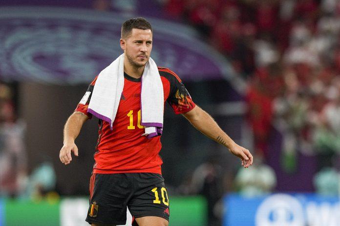 Hazard đã quá già và chậm chạp, có lẽ đây sẽ là lần cuối chúng ta được thấy anh chơi cho đội tuyển quốc gia Bỉ (Ảnh: Internet)