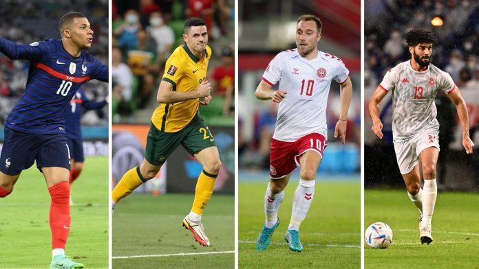 Australia chung bảng với ĐKVĐ Pháp và Đan Mạch cùng Tunisa - những đối thủ khó chơi ở World Cup 2022 (Ảnh: Internet)