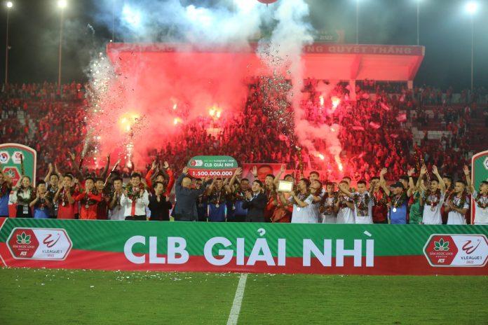 CLB Hải Phòng đạt hạng nhì sau mùa giải 2022 (Ảnh: Internet)