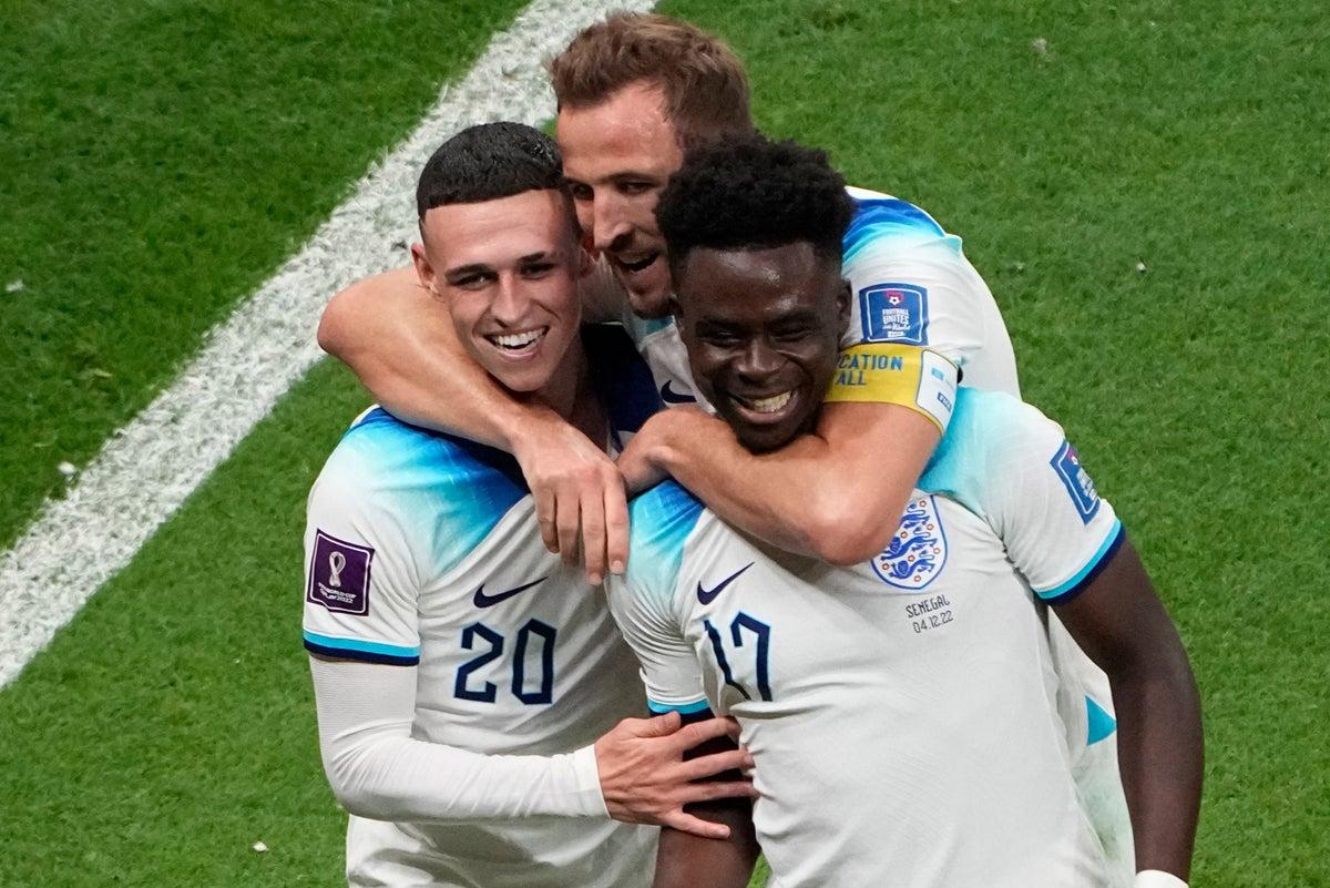 Harry Kane và các đồng đội trẻ đang là đội bóng ghi nhiều bàn thắng nhất tại World Cup 2022 với 12 bàn (Ảnh: Internet)