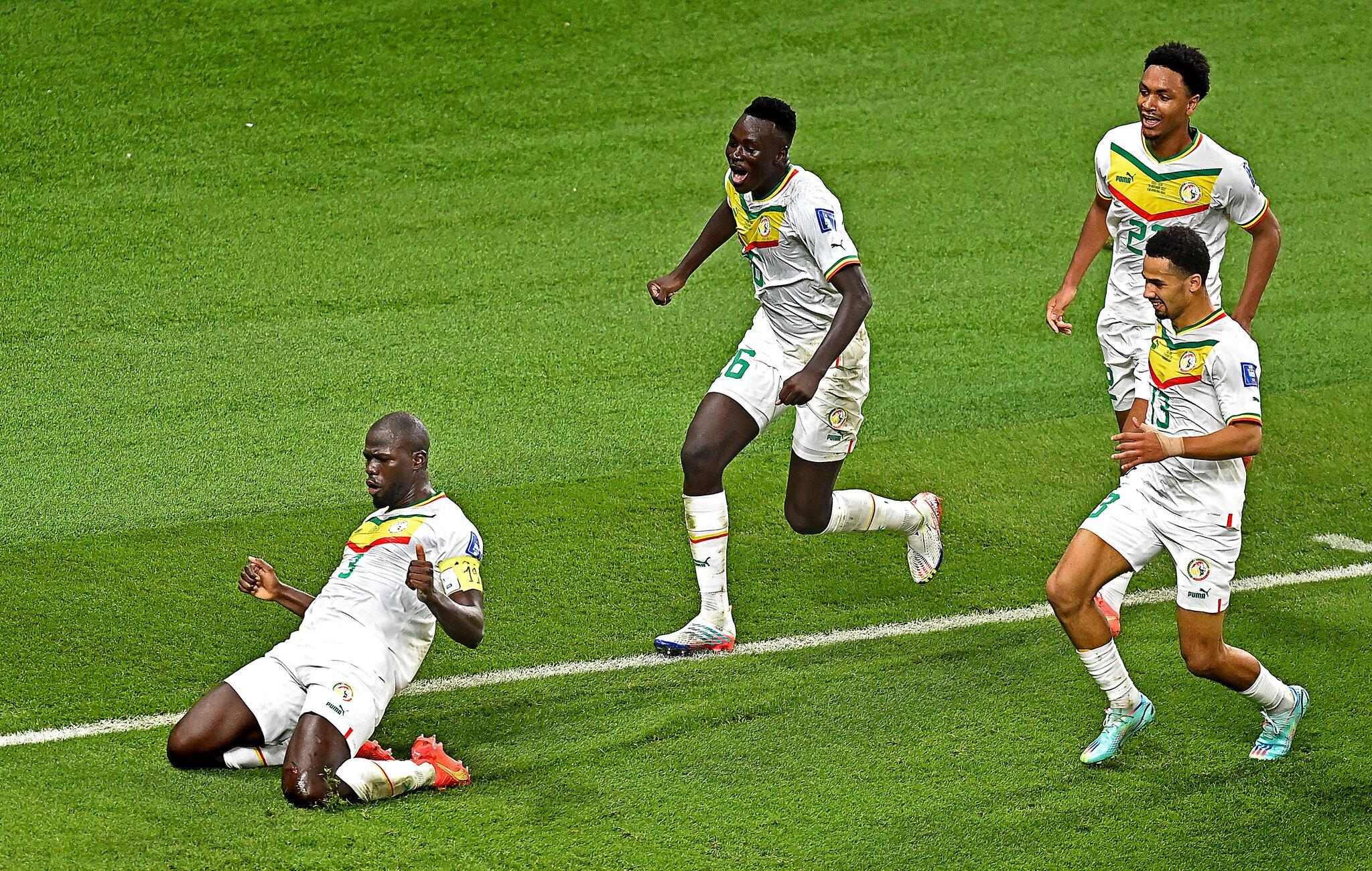 Koulibaly ấn định chiến thắng cho Senegal trước Ecuador (Ảnh: Internet)