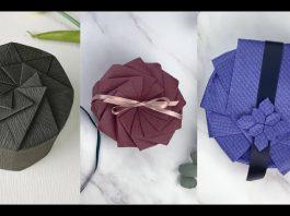 Hướng dẫn 3 cách gói quà đẹp cho hộp quà hình tròn
