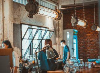 quán cafe phong cách công nghiệp ở Huế