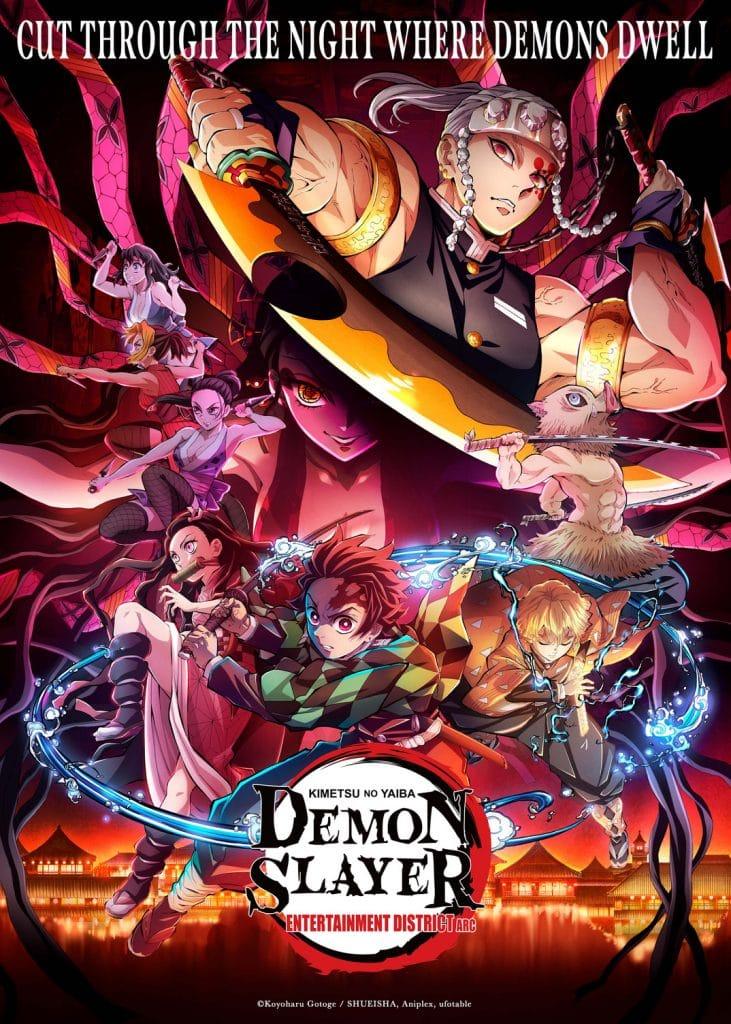 Poster phim anime Demon Slayer: Kimetsu no Yaiba Swordsmith Village Arc (Ảnh: Internet)