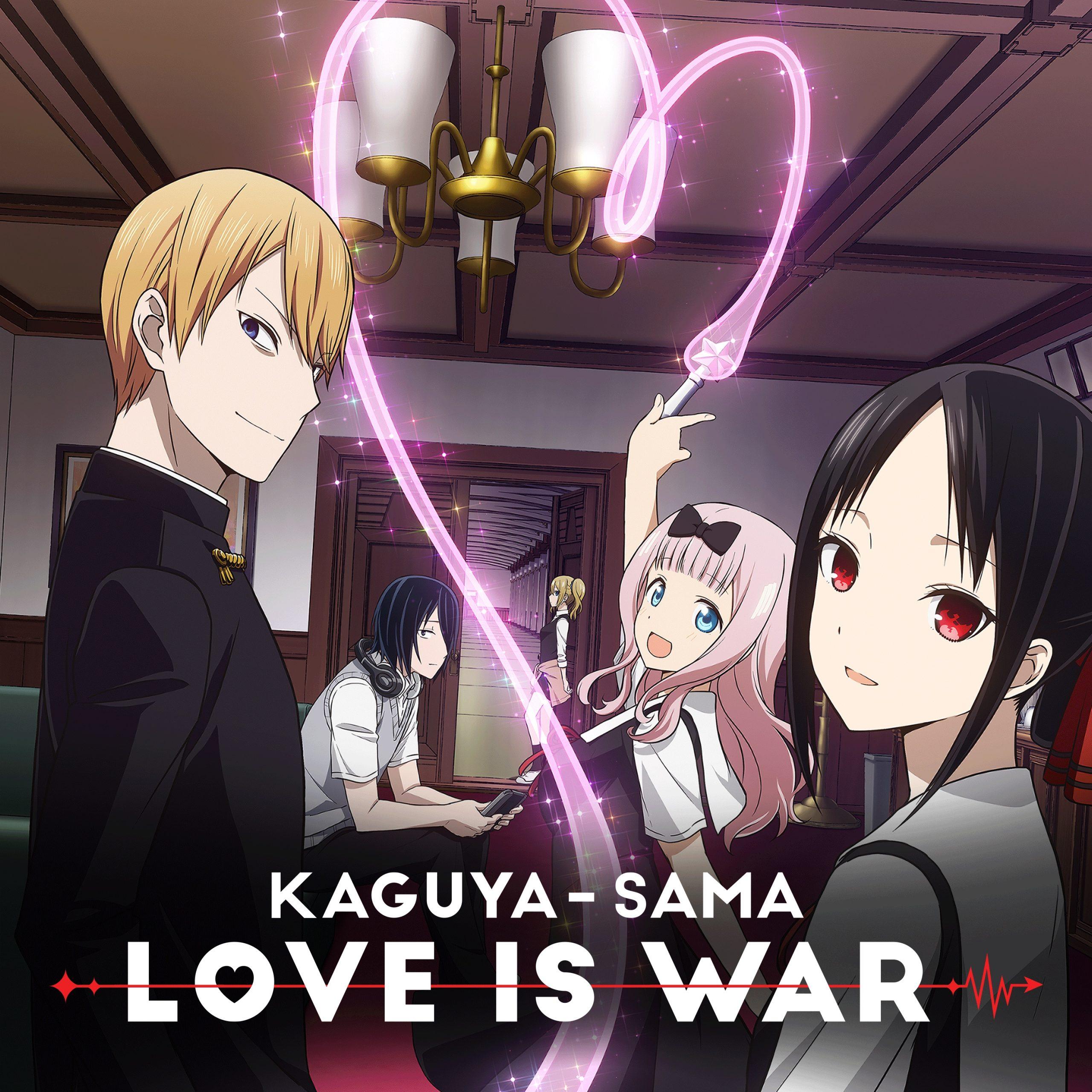 Poster phim anime Kaguya-sama: Love Is War (Ảnh: Internet)