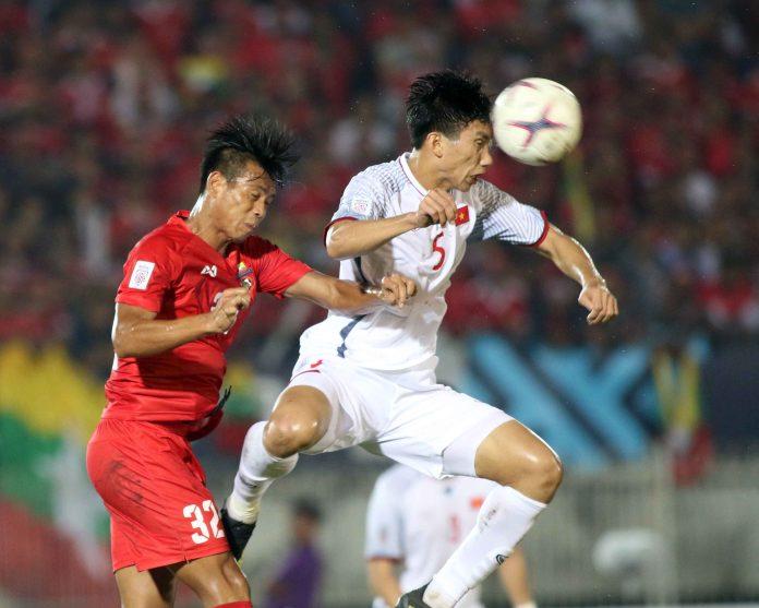 Khả năng không chiến đã giúp Đoàn Văn Hậu ghi những bàn thắng cực kì quan trọng cho đội tuyển Việt Nam (Ảnh: Internet)