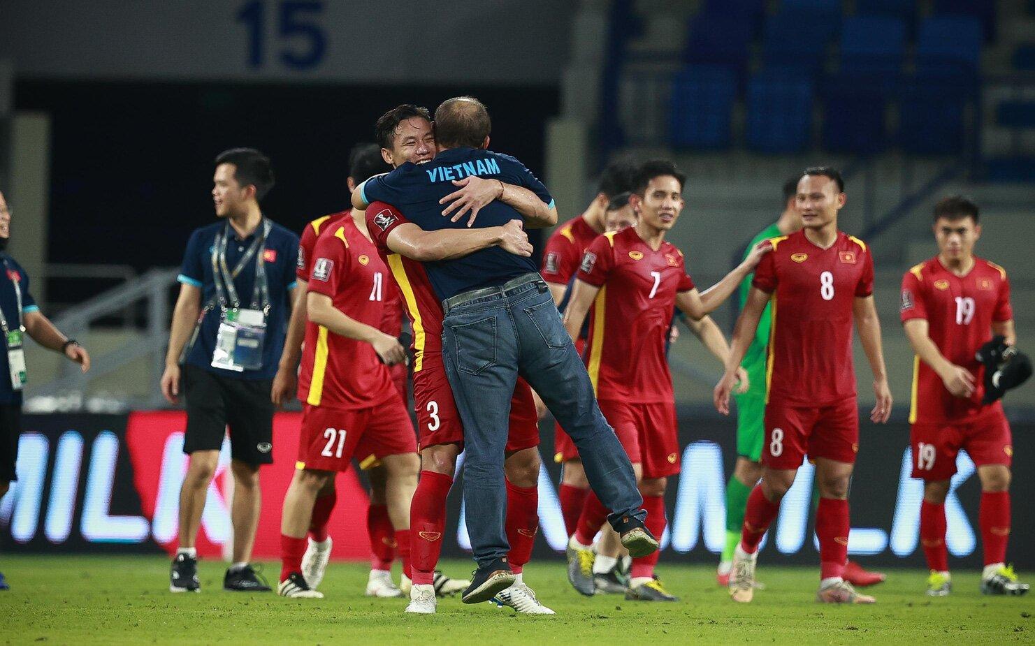 Đội tuyển Việt Nam với những thành công dưới triều đại của HLV Park Hang Seo luôn là đội bóng hàng đầu của Đông Nam Á trên BXH FIFA (Ảnh: Internet)
