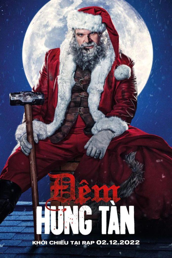 Giáng Sinh bạo lực cùng Ông già Noel David Harbor với Violent Night (Đêm Hung Tàn bạo lực David Harbor Đêm Hung tàn Giáng sinh phim chiếu rạp 2022 phim giáng sinh phim hành động phim Violent Night thông tin Thông tin phim trailer phim violent night