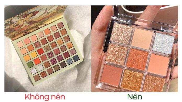 Mới makeup nên chọn các bảng màu đơn giản