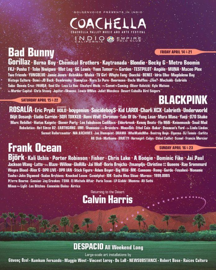 BLACKPINK góp mặt trong danh sách nghệ sĩ biểu diễn tại Coachella 2023 (Ảnh: Internet).