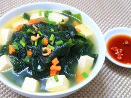 Canh rong biển khô