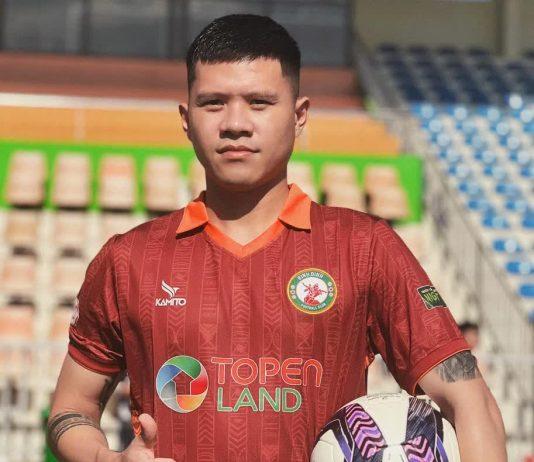 Trung vệ Dương Thanh Hào chia tay CLB Topenland Bình Định Cuối mùa giải 2021,