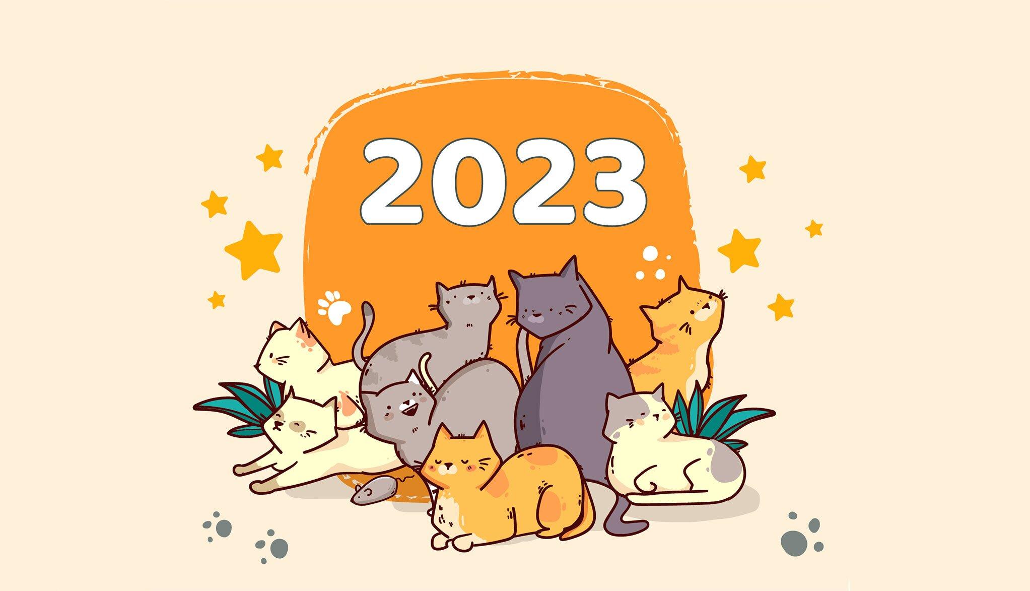 Hình nền Tết 2023 đẹp (Ảnh: Internet)