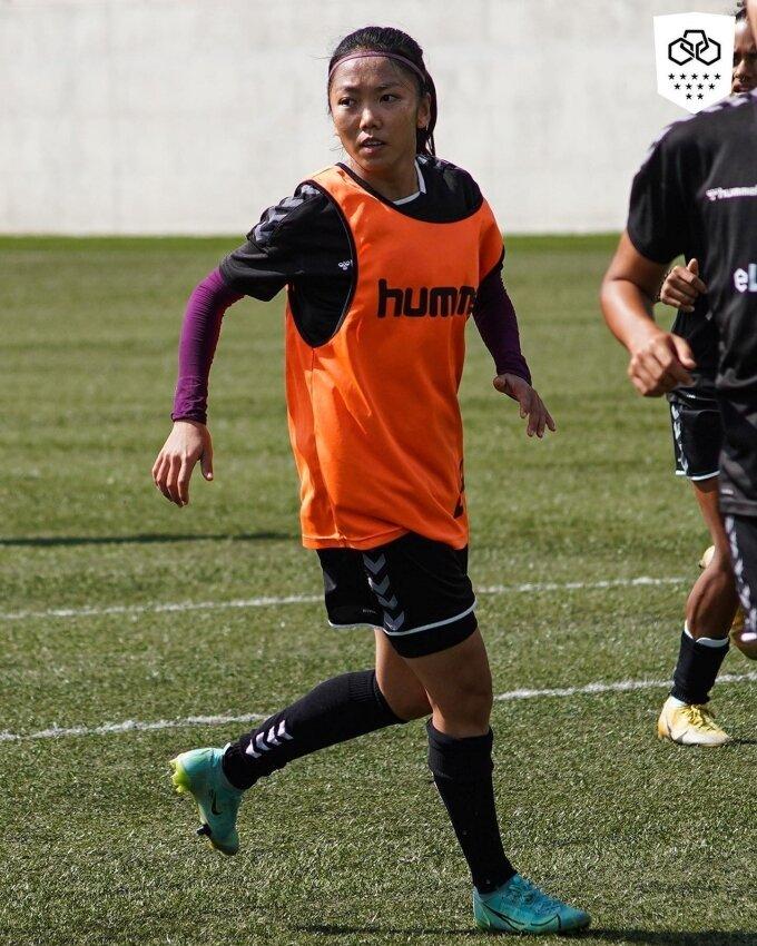 Huỳnh Như có bàn thắng thứ 5 tại Lank FC (Ảnh: Internet)
