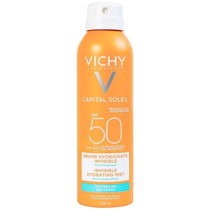 Xịt chống nắng Vichy Idéal Capital Soleil Invisible Hydrating Mist