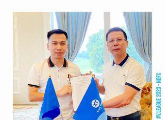 Nam Định đã chính thức ra mắt bản hợp đồng mang tên Hồ Khắc Ngọc