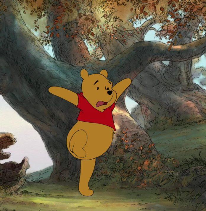 Gấu Pooh quen thuộc với trẻ em (Ảnh: Internet)