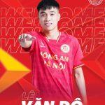 Tài năng trẻ Lê Văn Đô gia nhập CLB Công an Hà Nội – đội bóng tân binh V-League 2023 Lê Văn Đô chính thức gia nhập CLB CAHN