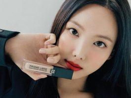 Nayeon xinh đẹp trong bộ ảnh quảng bá cho Givenchy Beauty (nguồn: internet)