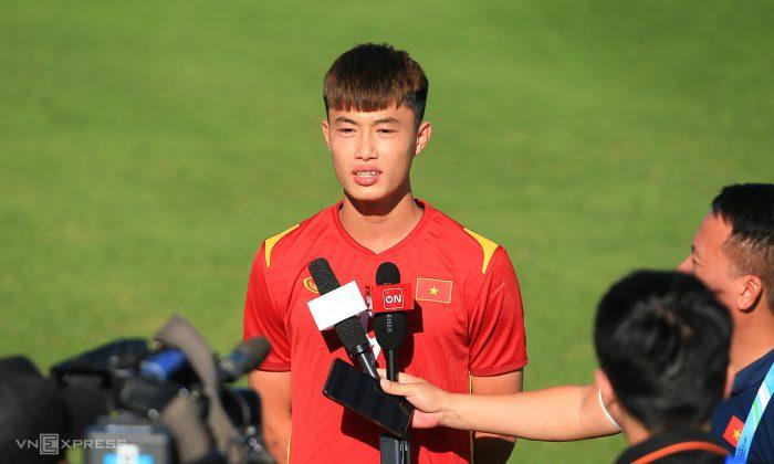 Văn Trường được HLV Gong Oh-kyun triệu tập ở VCK U23 Châu Á 2022 (Ảnh: Internet)