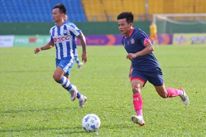 Phạm Văn Luân khoác áo Sài Gòn từ mùa giải 2021 và thường xuyên được gọi vào các đội tuyển trẻ của Việt Nam (Ảnh: Internet)