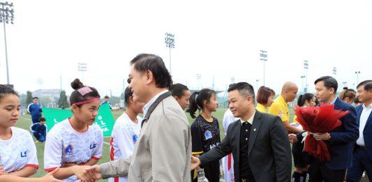 Chiều ngày 17/2, lễ khai mạc Giải bóng đá nữ vô địch U16 Quốc gia 2023 đã diễn ra tại Trung tâm đào tạo bóng đá trẻ Việt Nam