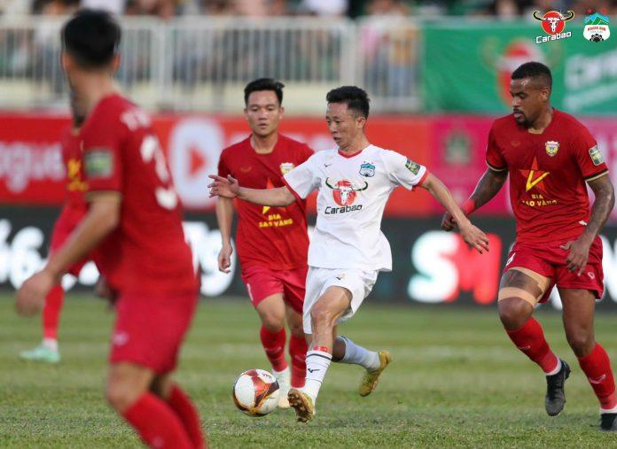 Hoàng Anh Gia Lai 0-0 Hồng Lĩnh Hà Tĩnh (Ảnh: Internet)