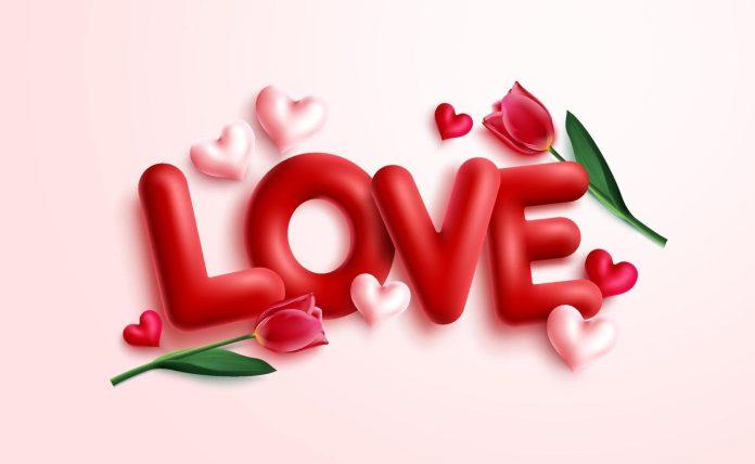 Thiệp 14/2 Valentine trái tim lãng mạn (Ảnh: Internet)